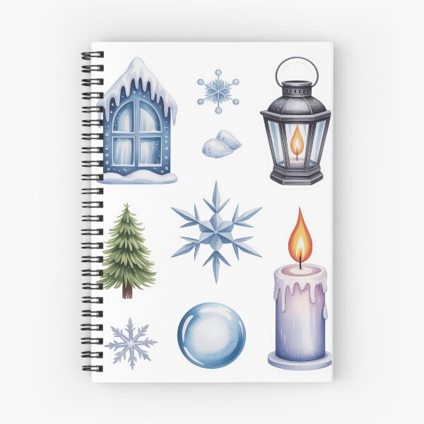 Item preview, Winter Cozy Icons Sticker Set designed and sold by Sed94.