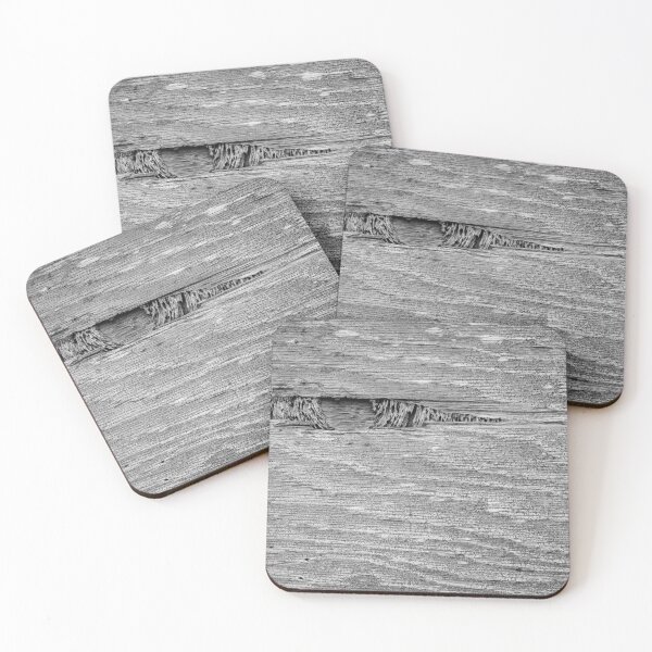 Item preview, Weathered Wood Texture Background With Rough Plank Edges And Grained, Cracked Surface For Design designed and sold by Nmallia.