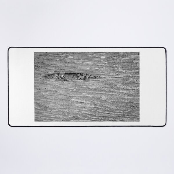 Item preview, Weathered Wood Texture Background With Rough Plank Edges And Grained, Cracked Surface For Design designed and sold by Nmallia.