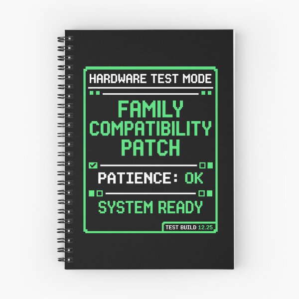 Item preview, Hardware Test Mode Family Compatibility Patch Pixel designed and sold by SplashTastic.