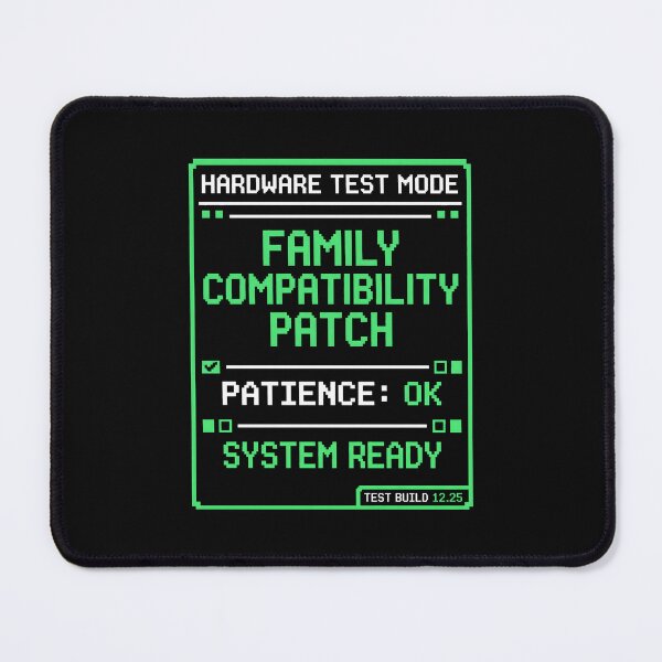 Item preview, Hardware Test Mode Family Compatibility Patch Pixel designed and sold by SplashTastic.