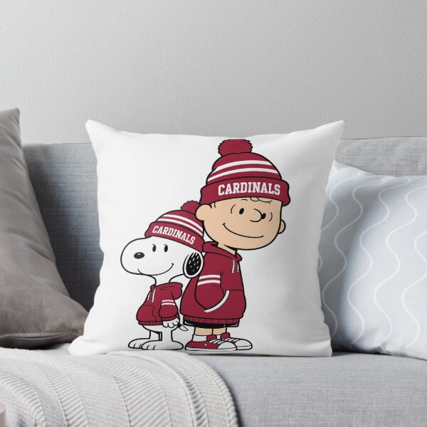 Item preview, Charlie Brown & Snoopy Arizona Cardinals Football Retro F133 designed and sold by GLUVY-THEME.