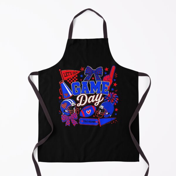 Item preview, Game Day Football Season Blue  Red Cheer designed and sold by TysonLangosh.