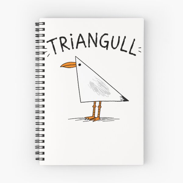 Item preview, Triangull Triangle Seagull Bird Pun Humor designed and sold by TysonLangosh.