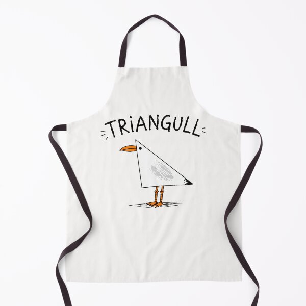 Item preview, Triangull Triangle Seagull Bird Pun Humor designed and sold by TysonLangosh.