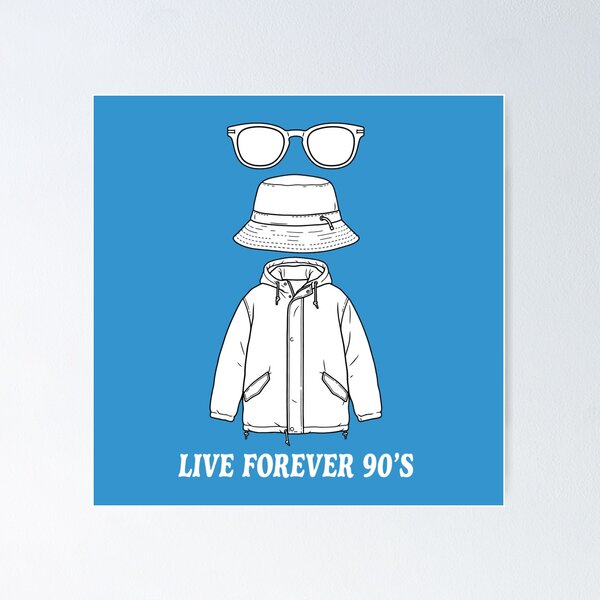 Item preview, Live Forever designed and sold by GeeklyShirts.
