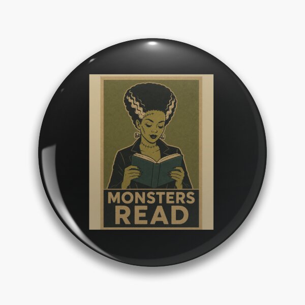 Item preview, Monsters Read - Female Frankenstein  designed and sold by Antuan Simmons.