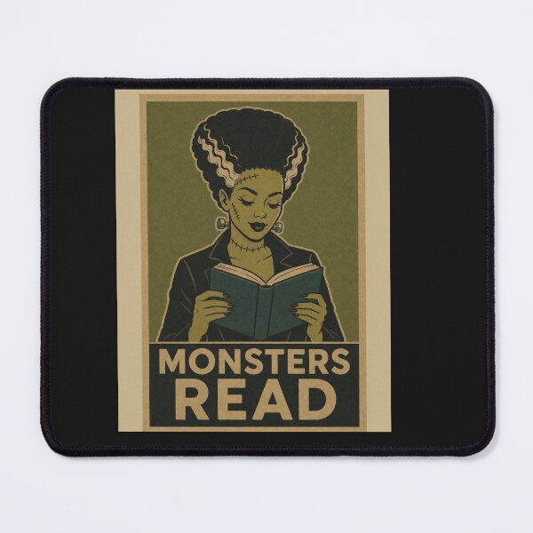 Item preview, Monsters Read - Female Frankenstein designed and sold by Antuan Simmons.