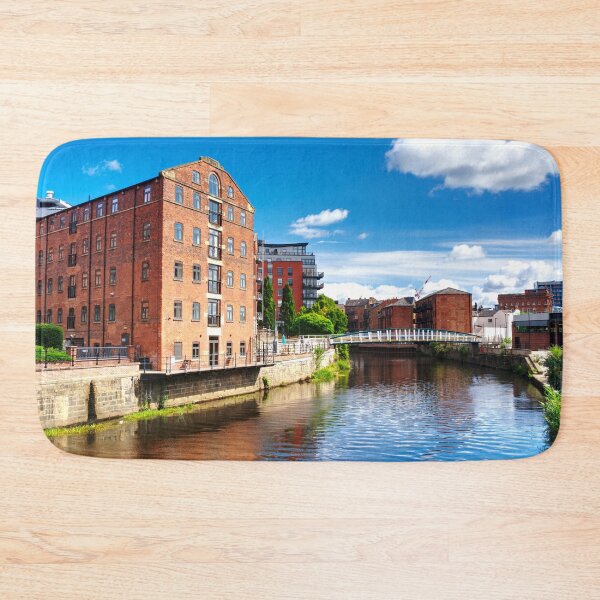 Item preview, Leeds River Aire and David Oluwale Bridge designed and sold by Alisonchambers2.