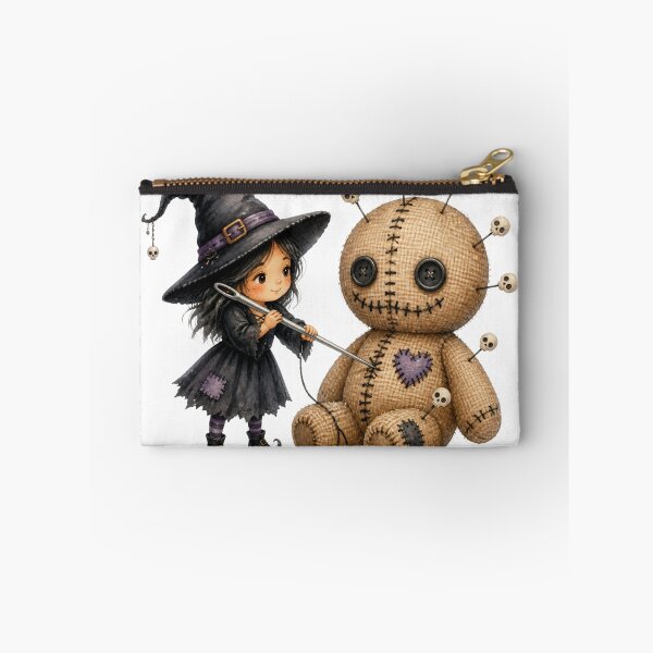 Item preview, Cute Little Witch Big Needle Voodoo Doll designed and sold by takeng07.