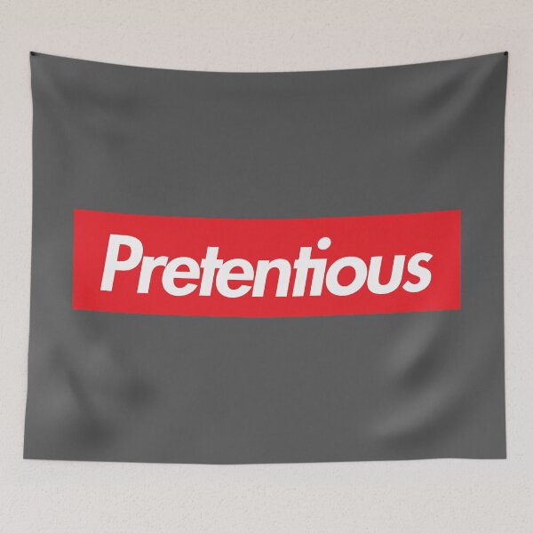 Item preview, Supremely Pretentious designed and sold by Karate Octopus.