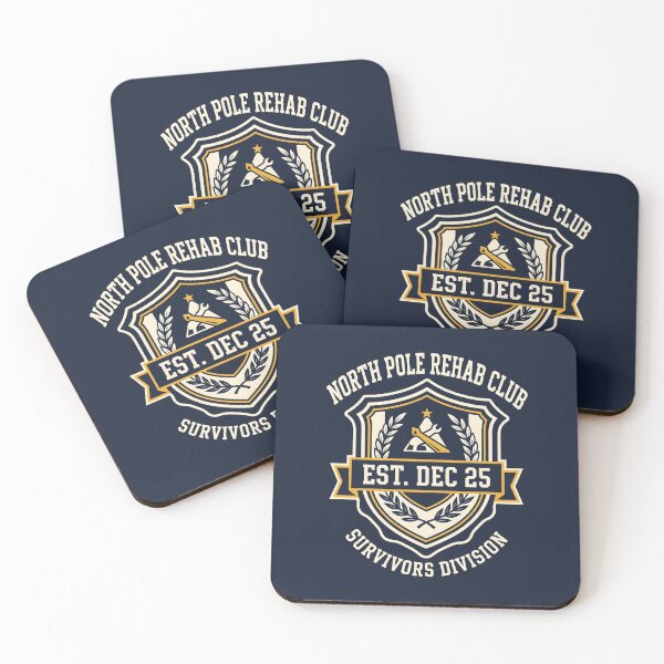 Item preview, North Pole Rehab Club Survivors Division Crest designed and sold by SplashTastic.
