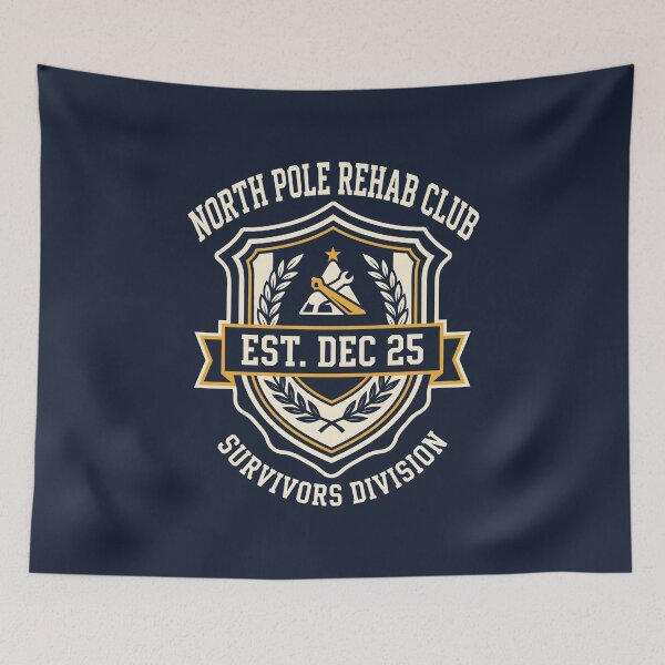 Item preview, North Pole Rehab Club Survivors Division Crest designed and sold by SplashTastic.