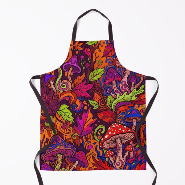 Item preview, Psychedelic Mushroom Forest Pattern designed and sold by Ivy-Triggs.
