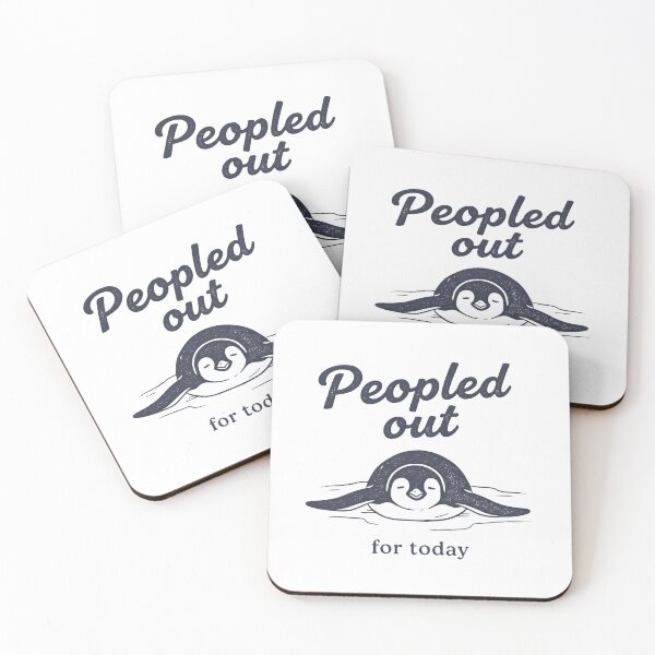 Item preview, Introvert Rest Day Cute Seal Relaxation Humor designed and sold by StickerNestYou.