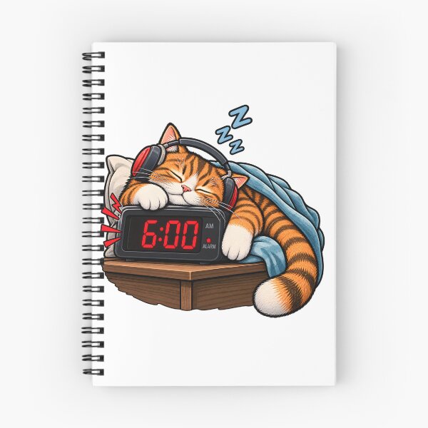 Item preview, My Cat Hates Mornings designed and sold by TOMSZE.