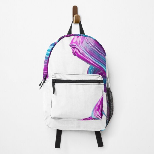 Item preview, 3D Neon Impasto Brushstroke Abstract Wave designed and sold by meghnad.
