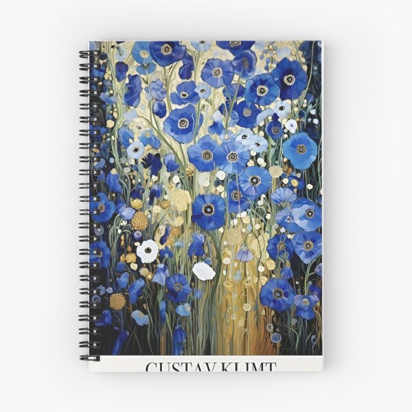 Item preview, Gustav Klimt Flower Garden Vivid Seamless Flowers Vintage Floral Patterns Digital Art Illustration designed and sold by Matt_Smith.