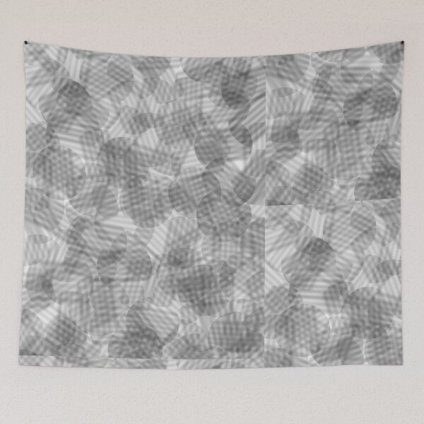 Item preview, Monochromatic Abstract Circles Pattern Minimalist Greyscale Geometric Texture designed and sold by BS Creations.