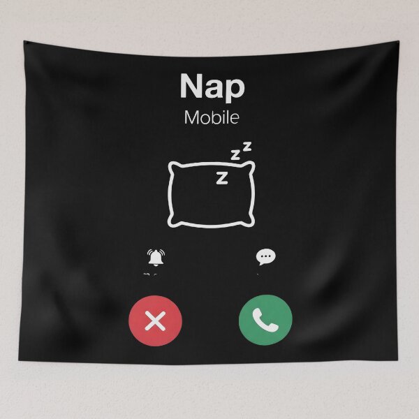Item preview, Sleepy Nap Lover Funny Sleep Design designed and sold by StickerNestYou.