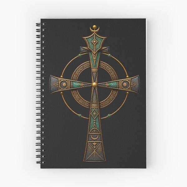 Item preview, Ancient Egyptian Symbol Design for African Spirituality - Unique Cross and Ankh Fusion designed and sold by 'VARI'.