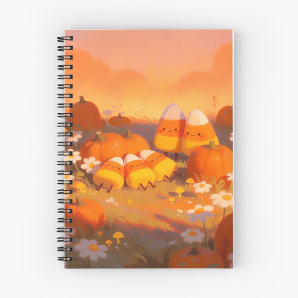Item preview, Cute Candy Corn Friends Pumpkin Patch | Cozy Halloween Autumn Art designed and sold by cr6zym1nd.