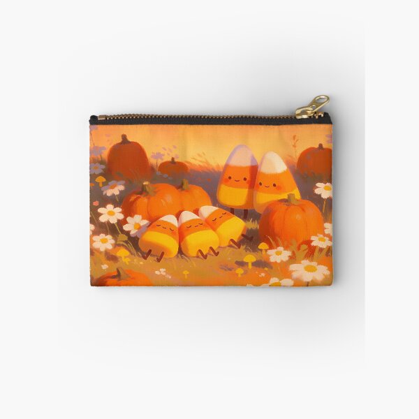 Item preview, Cute Candy Corn Friends Pumpkin Patch | Cozy Halloween Autumn Art designed and sold by cr6zym1nd.