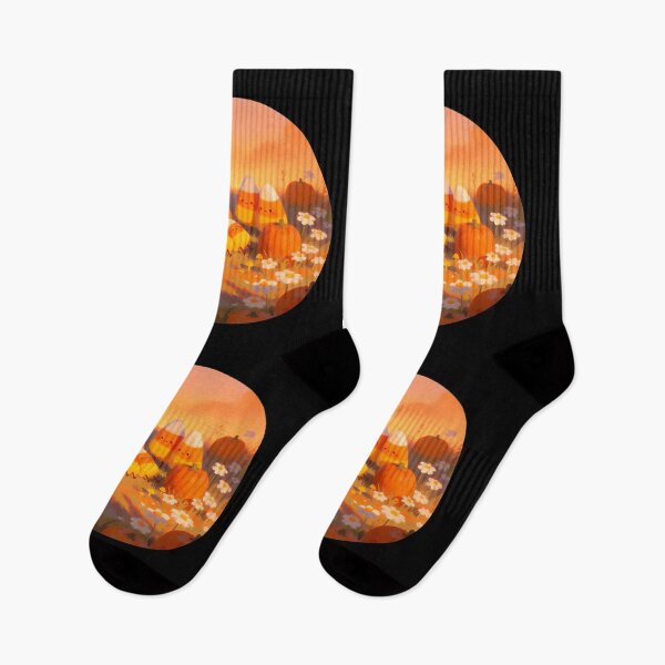 Item preview, Cute Candy Corn Friends Pumpkin Patch | Cozy Halloween Autumn Art designed and sold by cr6zym1nd.