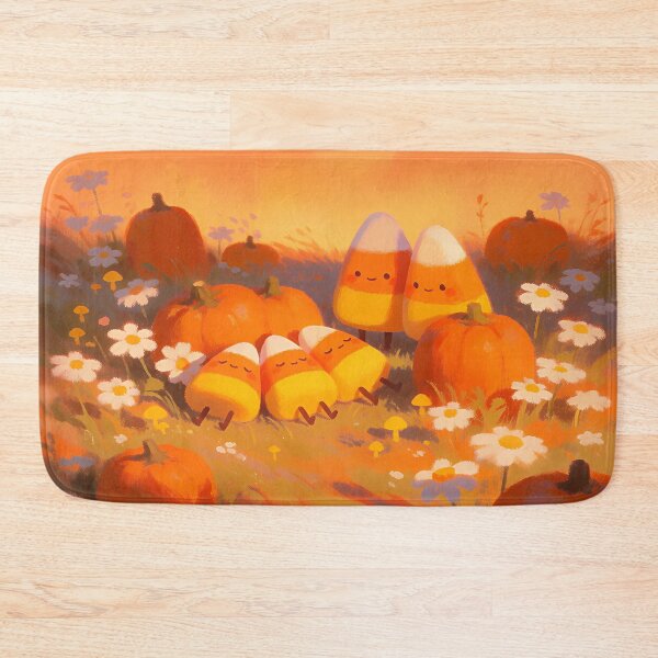 Item preview, Cute Candy Corn Friends Pumpkin Patch | Cozy Halloween Autumn Art designed and sold by cr6zym1nd.