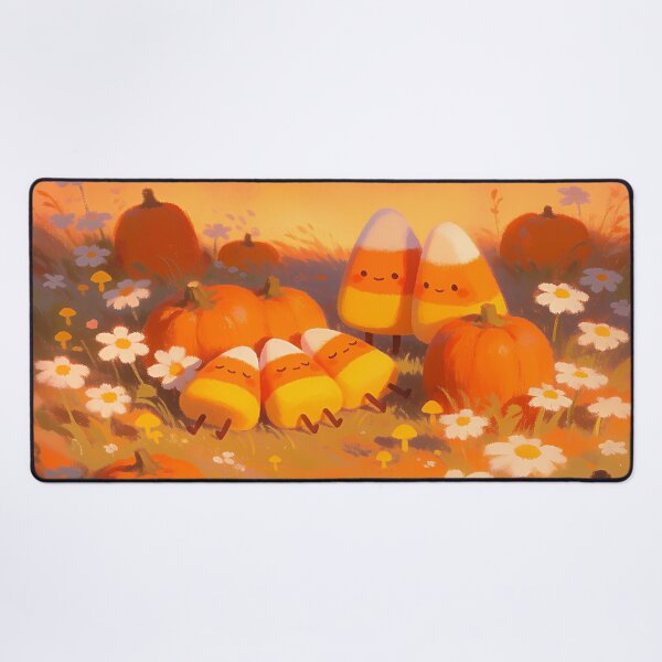Item preview, Cute Candy Corn Friends Pumpkin Patch | Cozy Halloween Autumn Art designed and sold by cr6zym1nd.