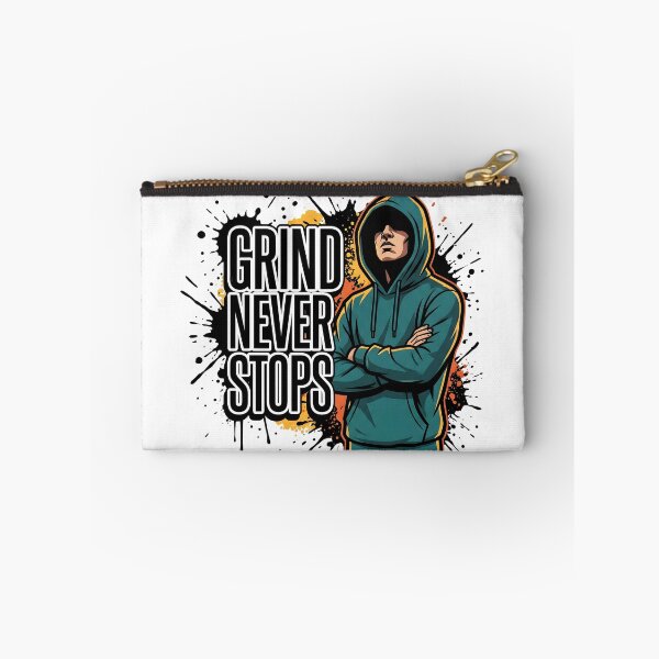 Item preview, Hooded Hustler Motivation Streetwear Urban Grunge Graphic designed and sold by StickerNestYou.