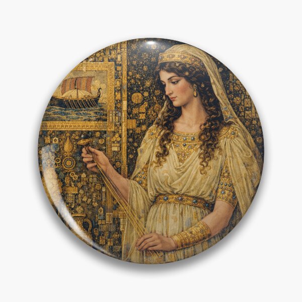 Item preview, Penelope Painting – The Faithful Queen of Ithaca designed and sold by GalleryKauffeld.