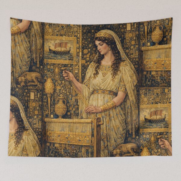 Item preview, Penelope Painting – The Faithful Queen of Ithaca designed and sold by GalleryKauffeld.
