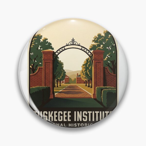 Item preview, Tuskegee Institute Gateway National Historic Site Alabama Sticker designed and sold by DetourDgn.