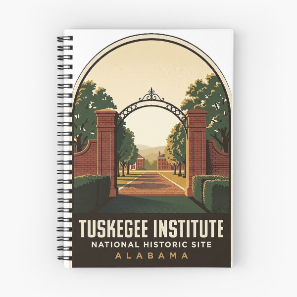 Item preview, Tuskegee Institute Gateway National Historic Site Alabama Sticker designed and sold by DetourDgn.