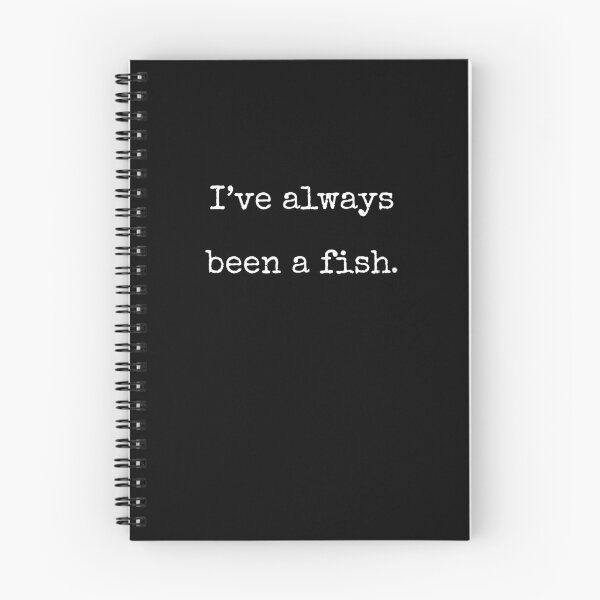 Item preview, I Have Always Been A Fish Funny VRChat Quote Gamer Gift designed and sold by Say It With Ink.