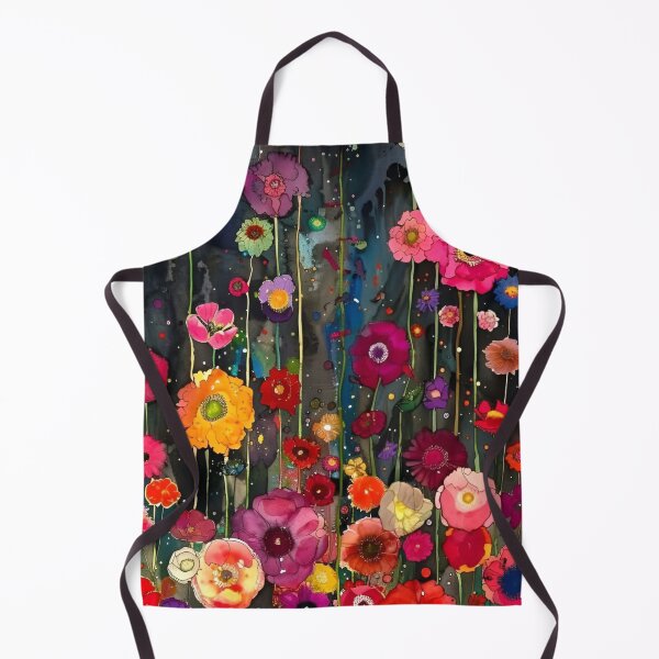 Item preview, Gustav Klimt Flower Garden Vivid Seamless Flowers Vintage Floral Patterns Digital Art Illustration designed and sold by Matt_Smith.