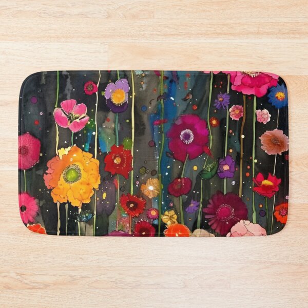 Item preview, Gustav Klimt Flower Garden Vivid Seamless Flowers Vintage Floral Patterns Digital Art Illustration designed and sold by Matt_Smith.