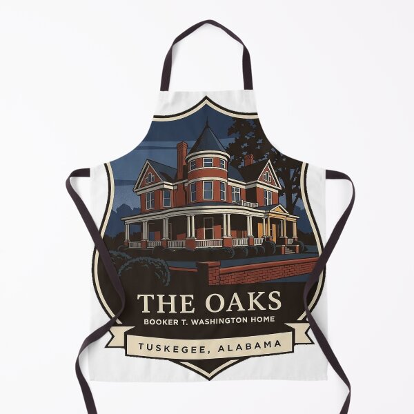 Item preview, The Oaks Booker T Washington Home Tuskegee Alabama Sticker designed and sold by DetourDgn.
