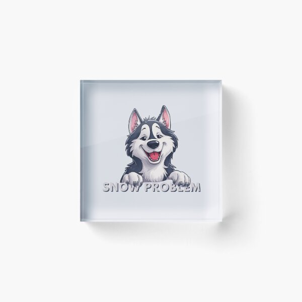 Item preview, Snow Problem designed and sold by TeeHee Puns.