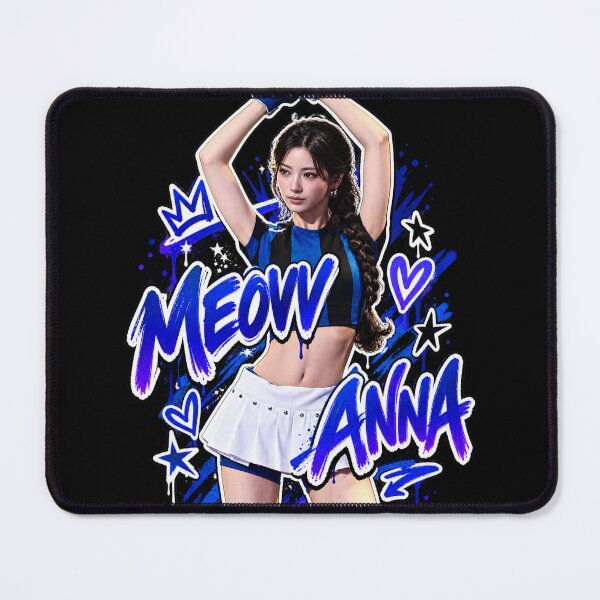 Item preview, MEOVV Anna Hit Em Blue Paint Drip Graffiti Visual Art designed and sold by Valereekmerch.
