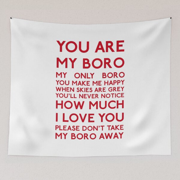 Item preview, Middlesbrough FC - You Are My Boro designed and sold by Logo-A-GoGo.