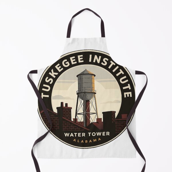 Item preview, Tuskegee Institute Water Tower Alabama National Historic Site Sticker designed and sold by DetourDgn.