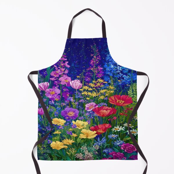 Item preview, Gustav Klimt Flower Garden Vivid Seamless Flowers Vintage Floral Patterns Digital Art Illustration designed and sold by Matt_Smith.