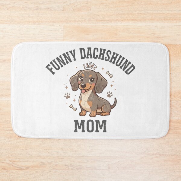 Item preview, Funny Dachshund Mom Cute Wiener Dog Lover Pet Owner Retro Vintage Gift designed and sold by KreatoLab.