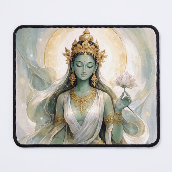Item preview, Tara Painting – Buddhist Goddess of Compassion designed and sold by GalleryKauffeld.