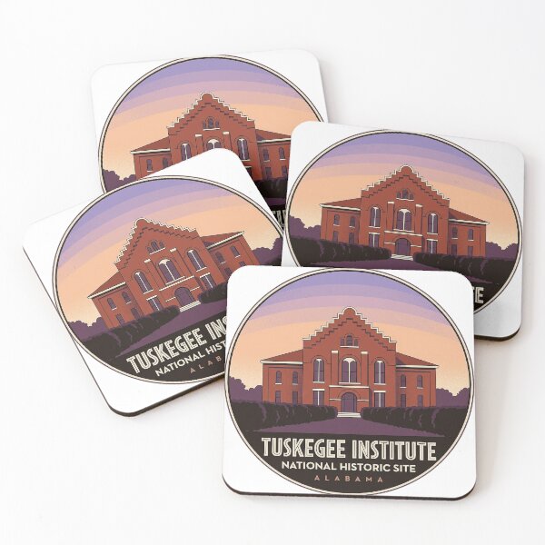 Item preview, Tuskegee Institute National Historic Site Alabama Emblem Sticker designed and sold by DetourDgn.