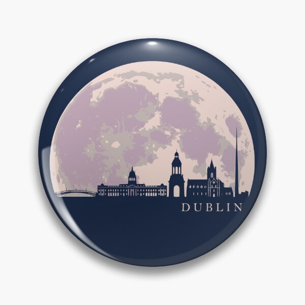 Item preview, Dublin Moonlight Skyline designed and sold by Travelpeak.