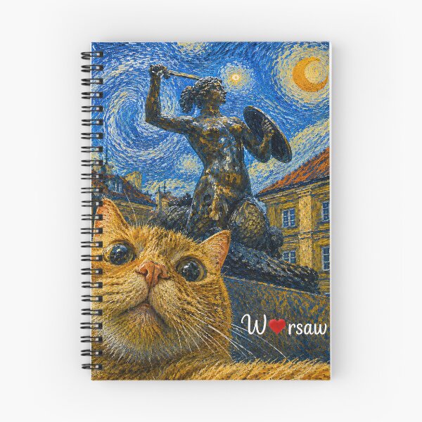 Item preview, Van Gogh Cat designed and sold by YanaZayikinaArt.
