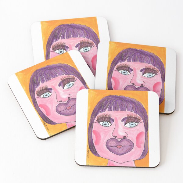 Item preview, funny Faces, Manga-Girl  designed and sold by Anke‘s Bazaar.